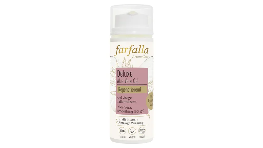 Farfalla Aloe Vera Straffendes Deluxe Gesichtsgel 50 ml