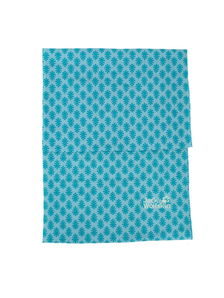 Jack Wolfskin Accessoires Print Headgear Tube in Blau günstig kaufen onesize
