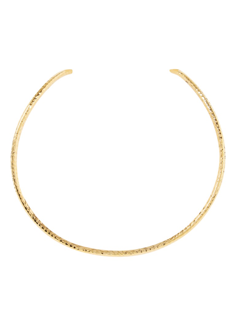 Gargantilla chapada en oro z MON LAT