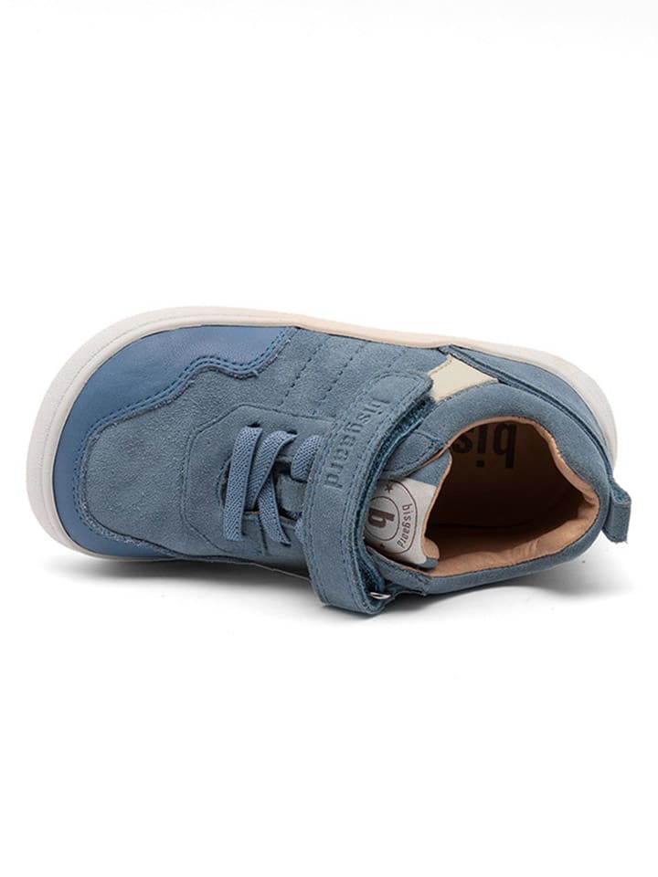 bisgaard Leder-Sneakers in Blau günstig kaufen