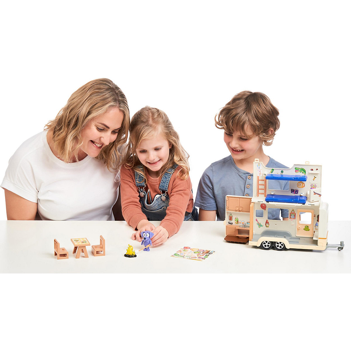 BLUEY CAMPERVAN Spielset