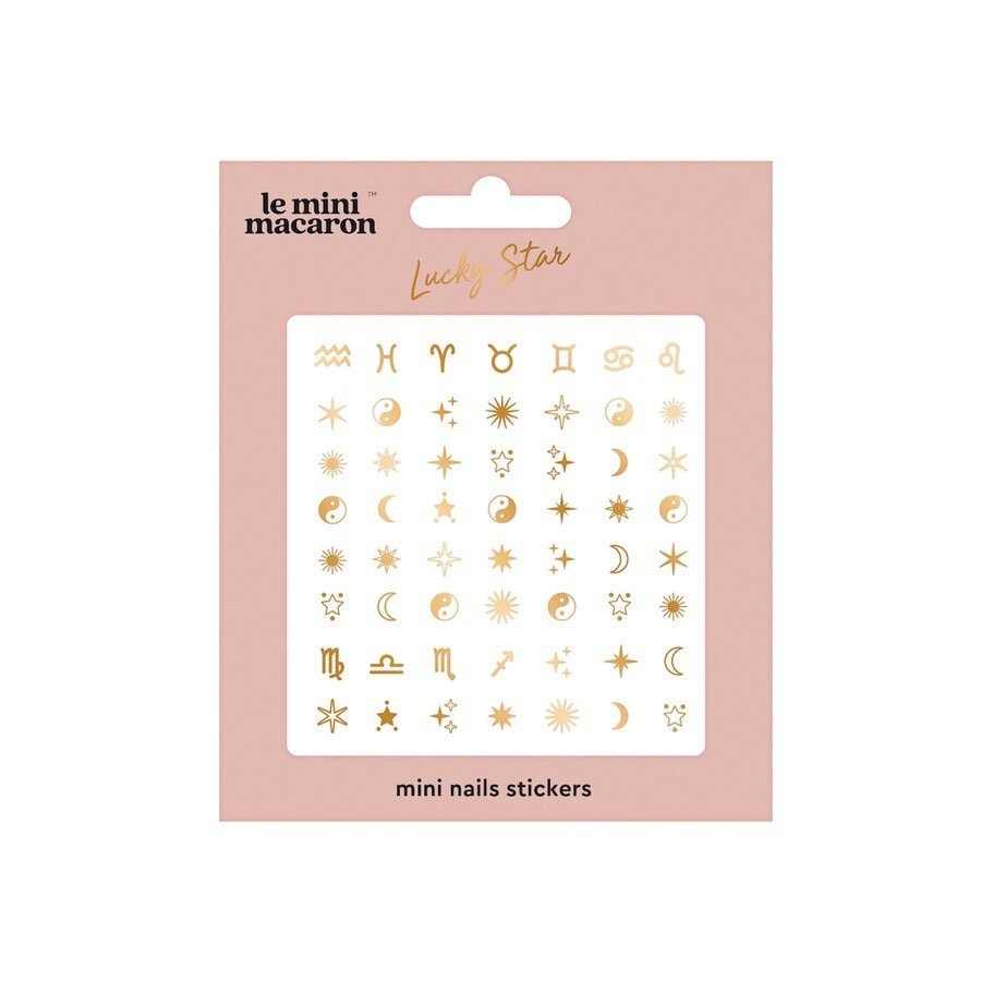 Lucky Star Zodiac Mini Nail Stickers