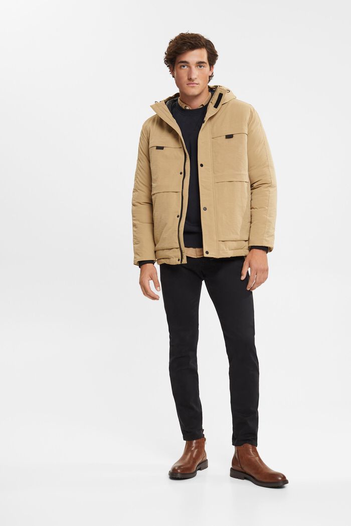 Jacke mit Tunnelzug-Kapuze
