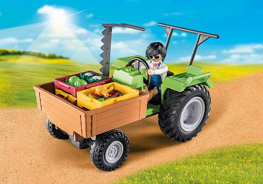 Traktor mit H&auml;nger