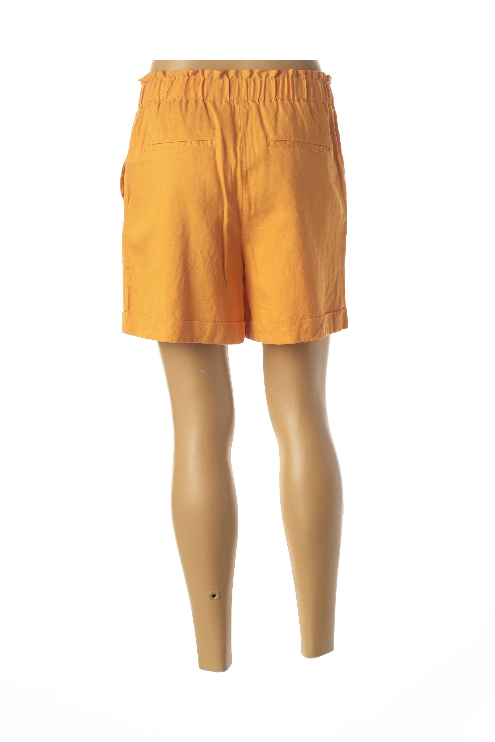 C Est Beau La Vie Shorts 1 Femme couleur orange