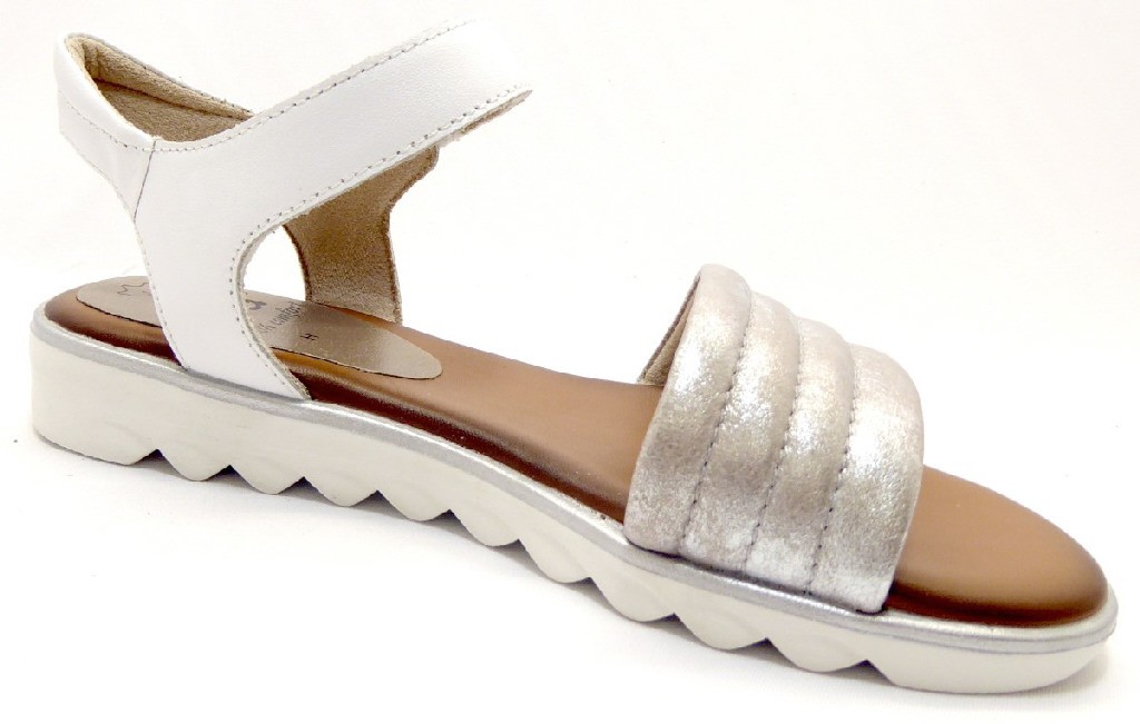 JANA Klassische Sandalen grau