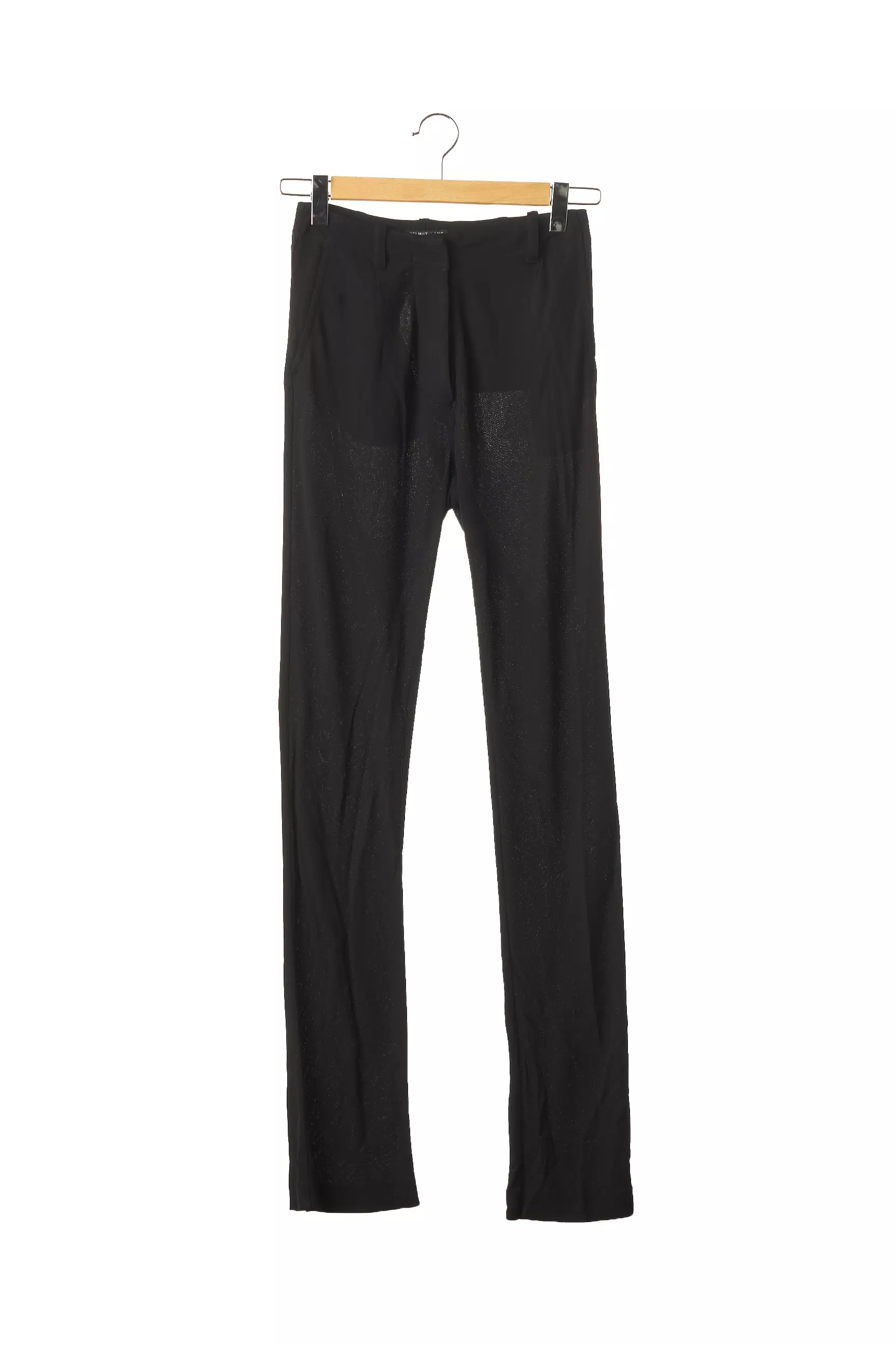 Helmut Lang Pantalons Droits Femme couleur noir
