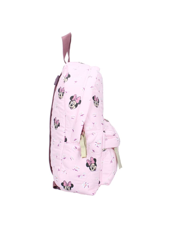 Disney Minnie Mouse Disney Minnie Mouse KinderrucksackHauptfach und Vordertasche in Rosa günstig kaufen 31 cm
