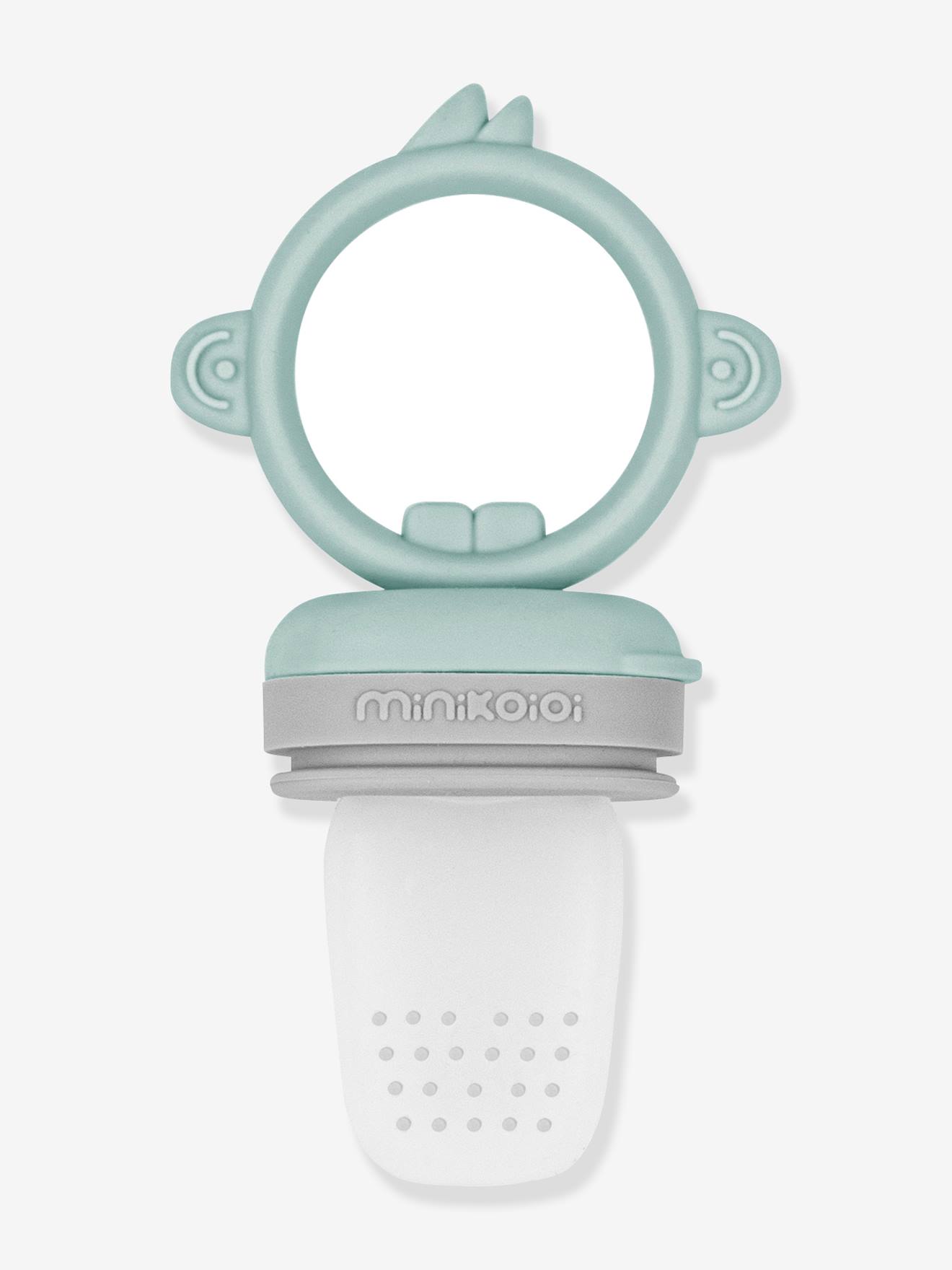 Grignoteur MINIKOIOI Baby Pulp en silicone cookie/gris