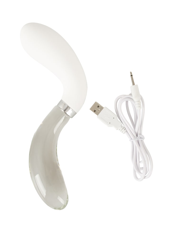 Liaison Vibrator Curve LED Vibrator in weiß günstig kaufen 21,5 cm