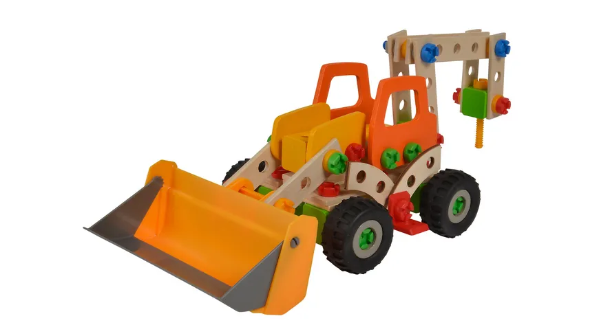 Eichhorn - Constructor Radlader, 140 tlg, 6 in 1