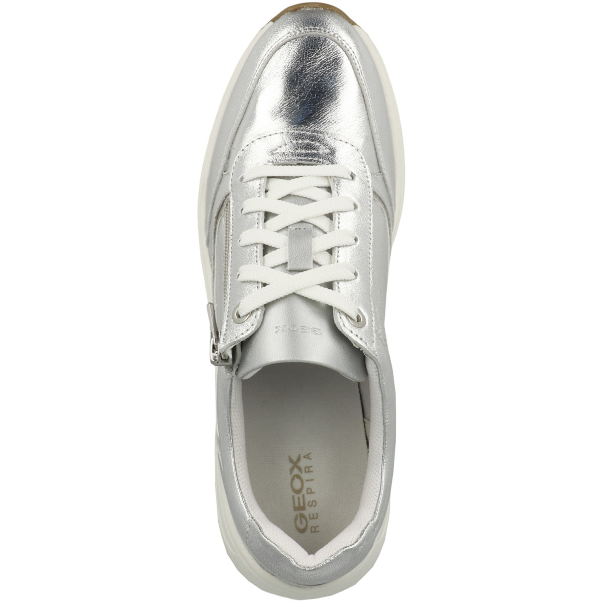 Geox D Cristael E Sneaker Low silber