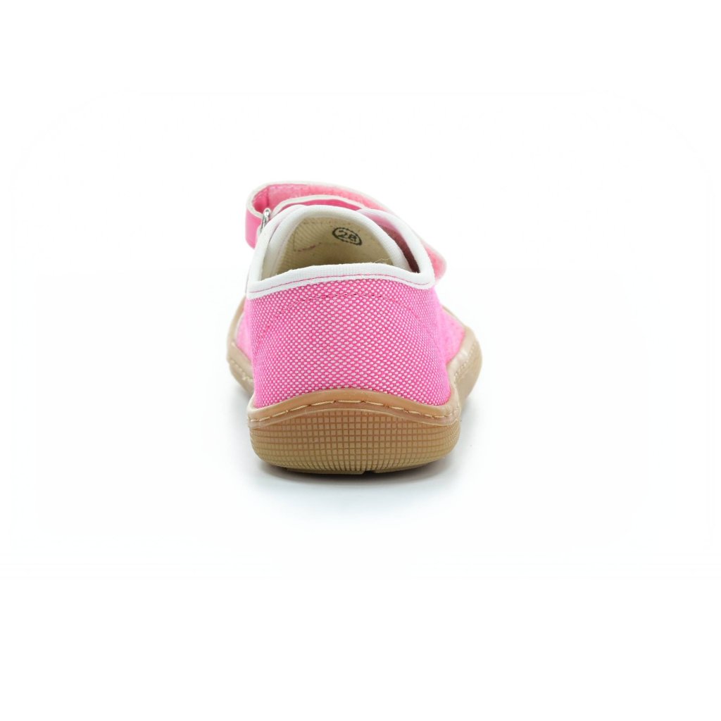 Koel4kids Dix Textile Fuchsia Canvas Barfußsneakers 07M036.50B - 651