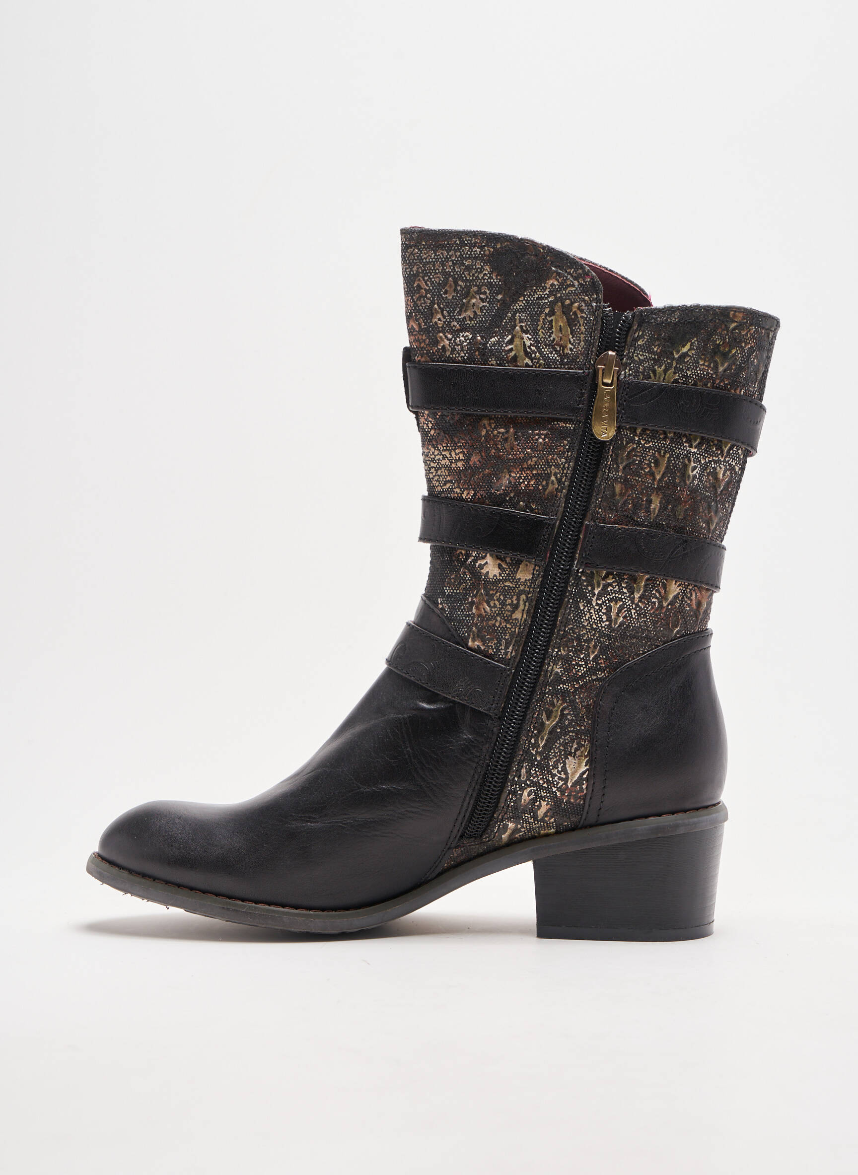 Laura Vita Bottines Femme couleur noir