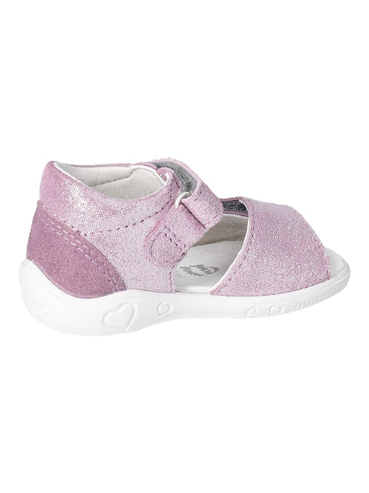 PEPINO Leder-Sandalen in Lila günstig kaufen