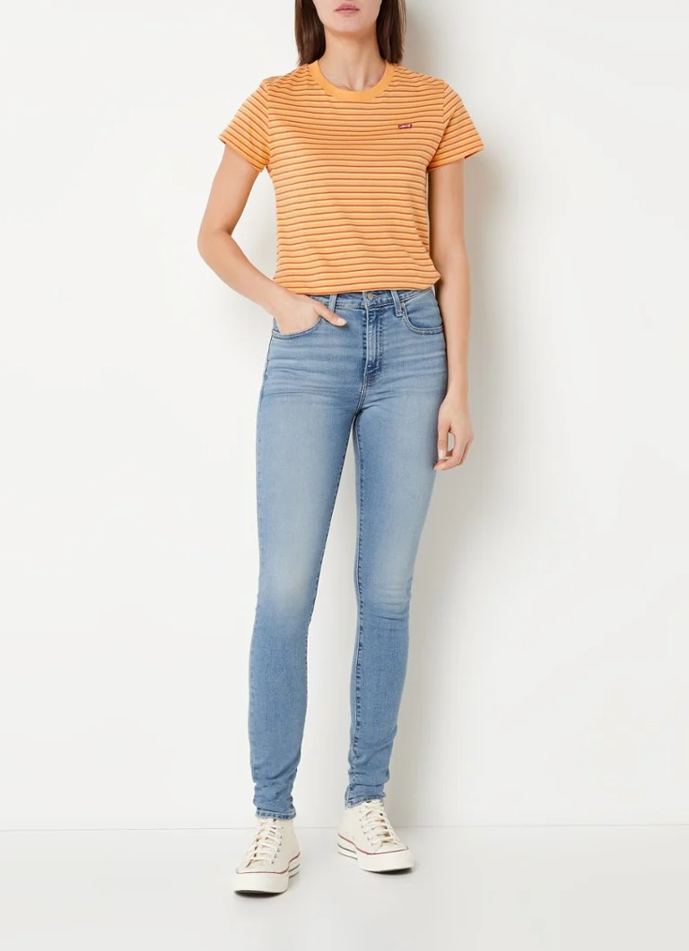 Levi's 721 High Rise Skinny Blue Wave