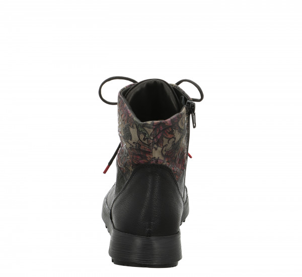 COMODA Schnürboots - Schwarz/Kombi