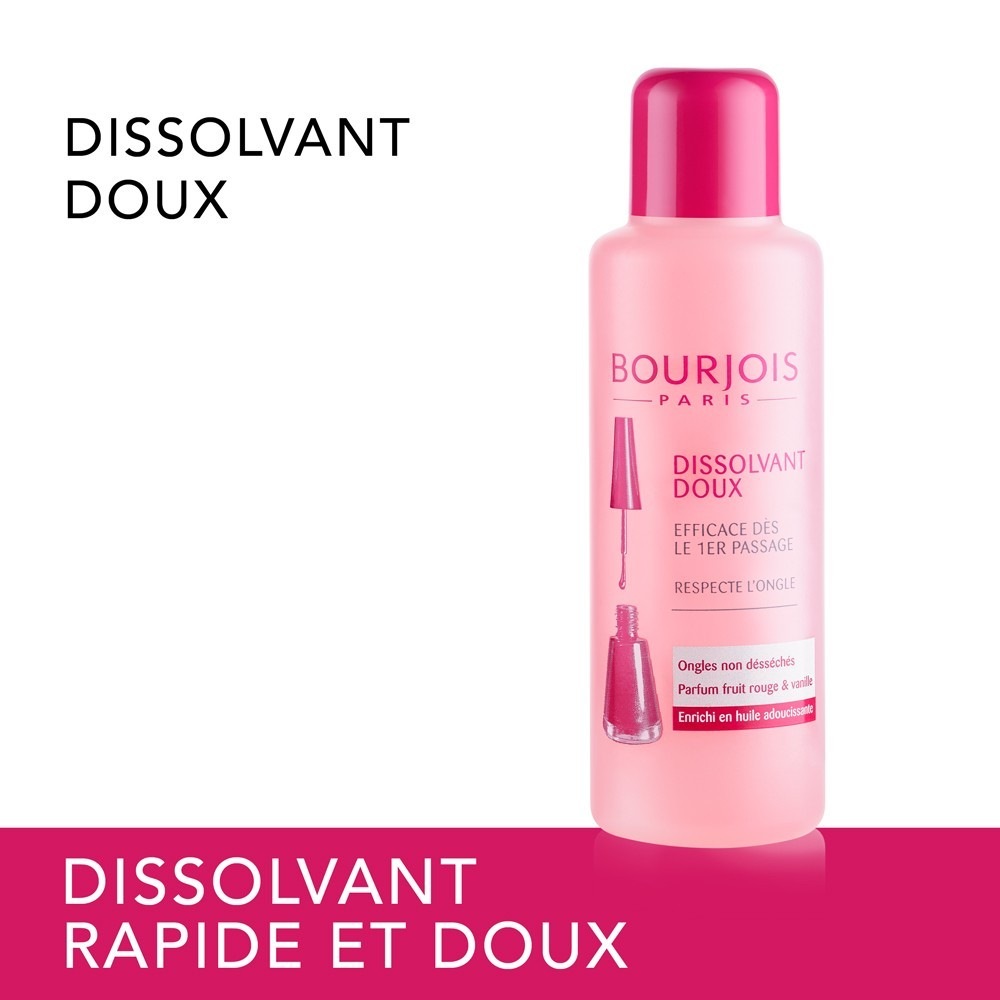 Bourjois švelnus nagų lako valiklis 125ml