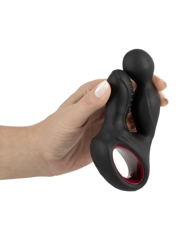 You2Toys Prostata-Vibrator Silicone Prostate Plug in schwarz günstig kaufen 14,5 cm