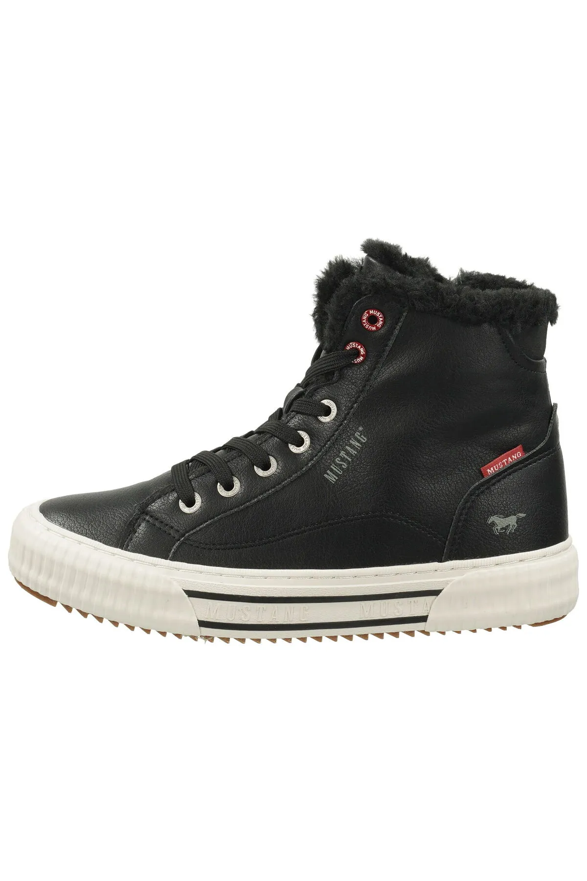 Mustang  Sneaker - Schwarz - Flacher Absatz