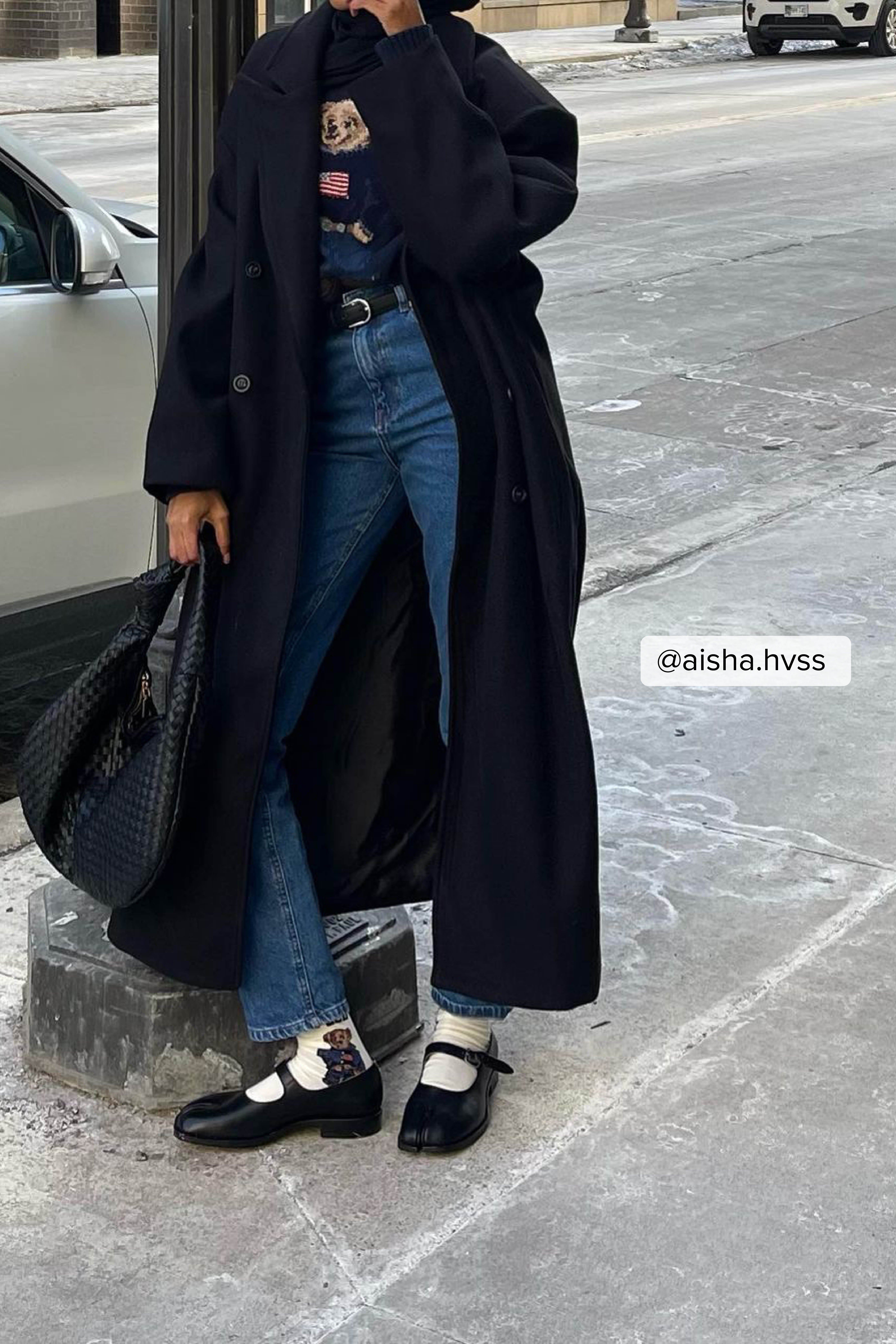 Gerade geschnittene Jeans mit hoher Taille