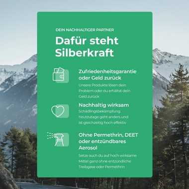 Silberkraft Insektenspray Milbenspray für Matratzen & Textil - Milben im Bett bekämpfen, 100 ml, 1-St.