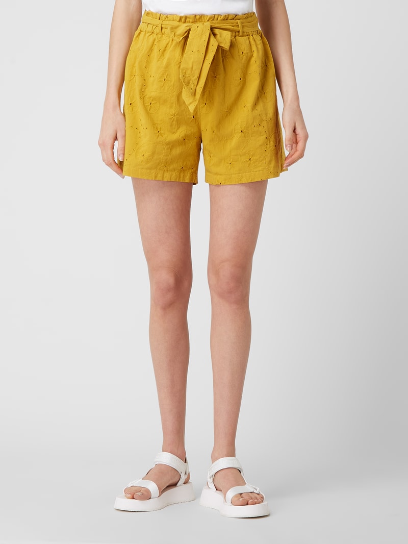 Shorts aus Lochspitze Modell 'Vania' in weiß