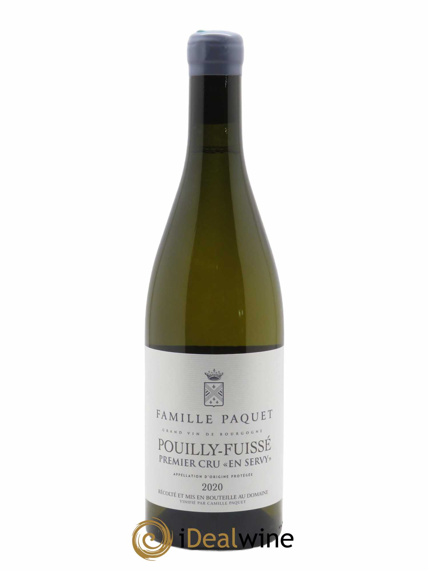 Pouilly-Fuissé 1er Cru En Servy Famille Paquet  2020 - Lot de 1 Bouteille