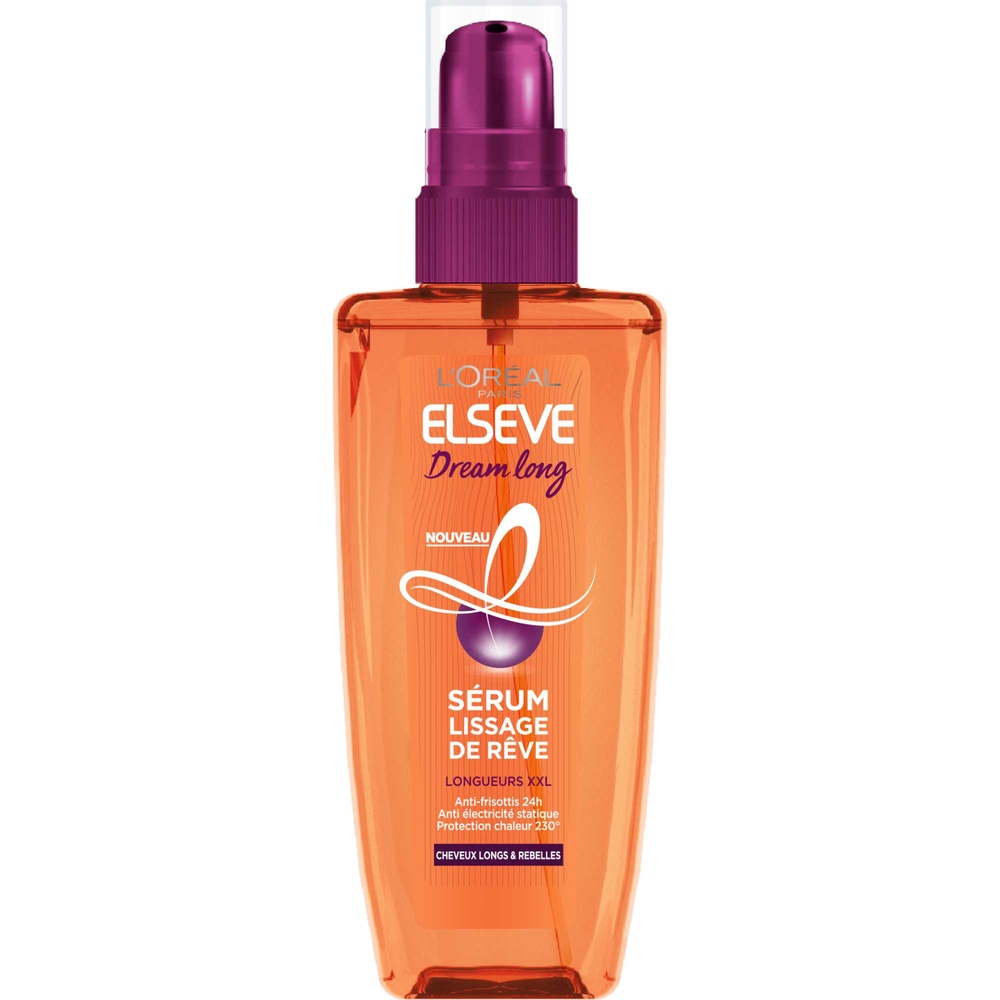 L'Oréal Paris Elseve Dream Long Sérum lissage de rêve enrichi en kératine végétale et beurre de cacao