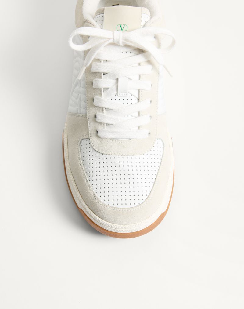 Baskets Sparry en cuir Crust et Nappa