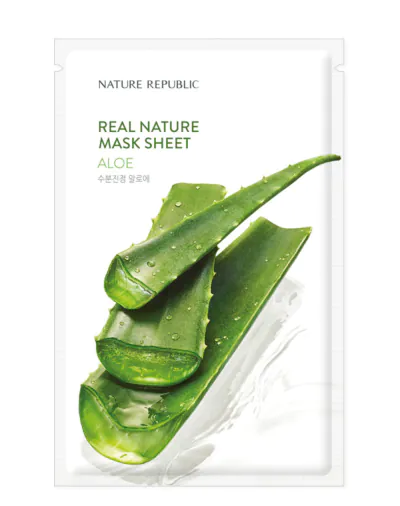 Nature Republic Real Nature maska za lice s alojom 23 ml