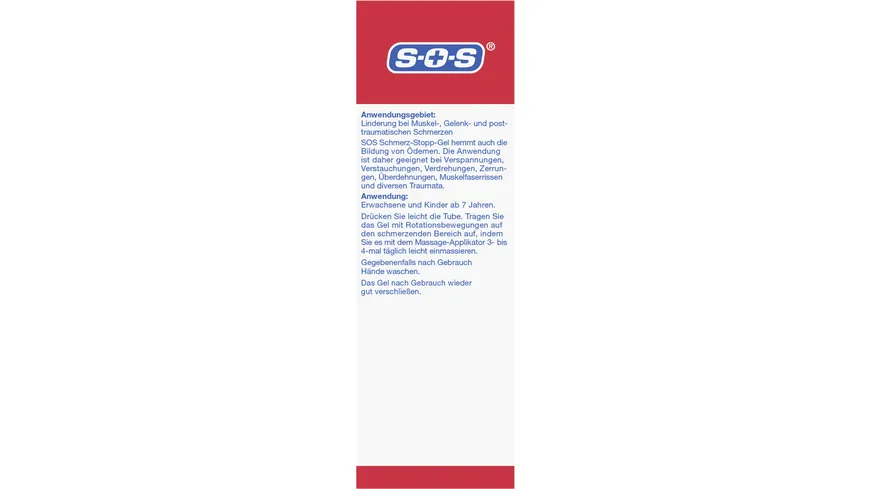 SOS Schmerz-Stopp-Gel 50 ml