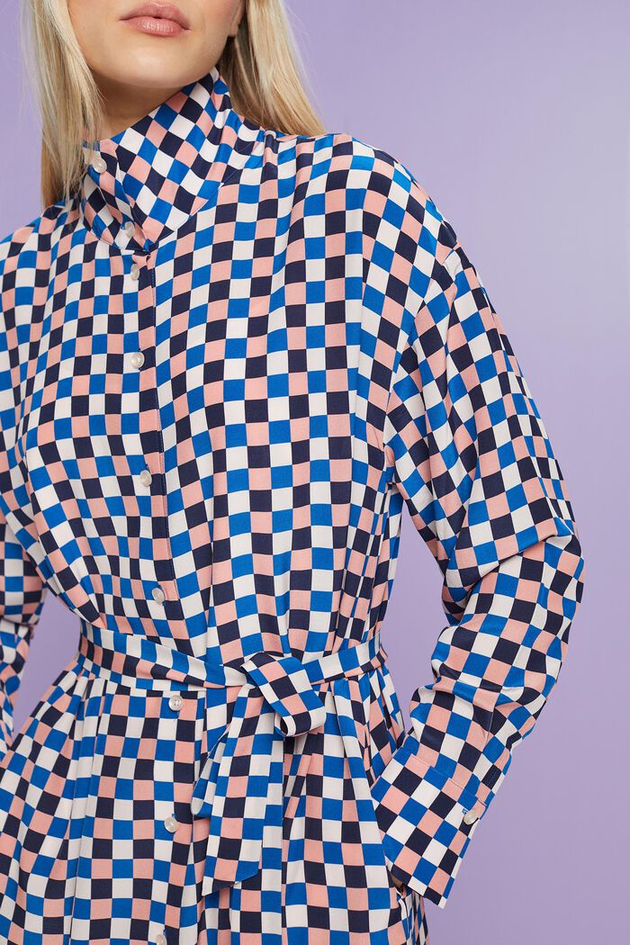 Hemdblusenkleid aus Seide