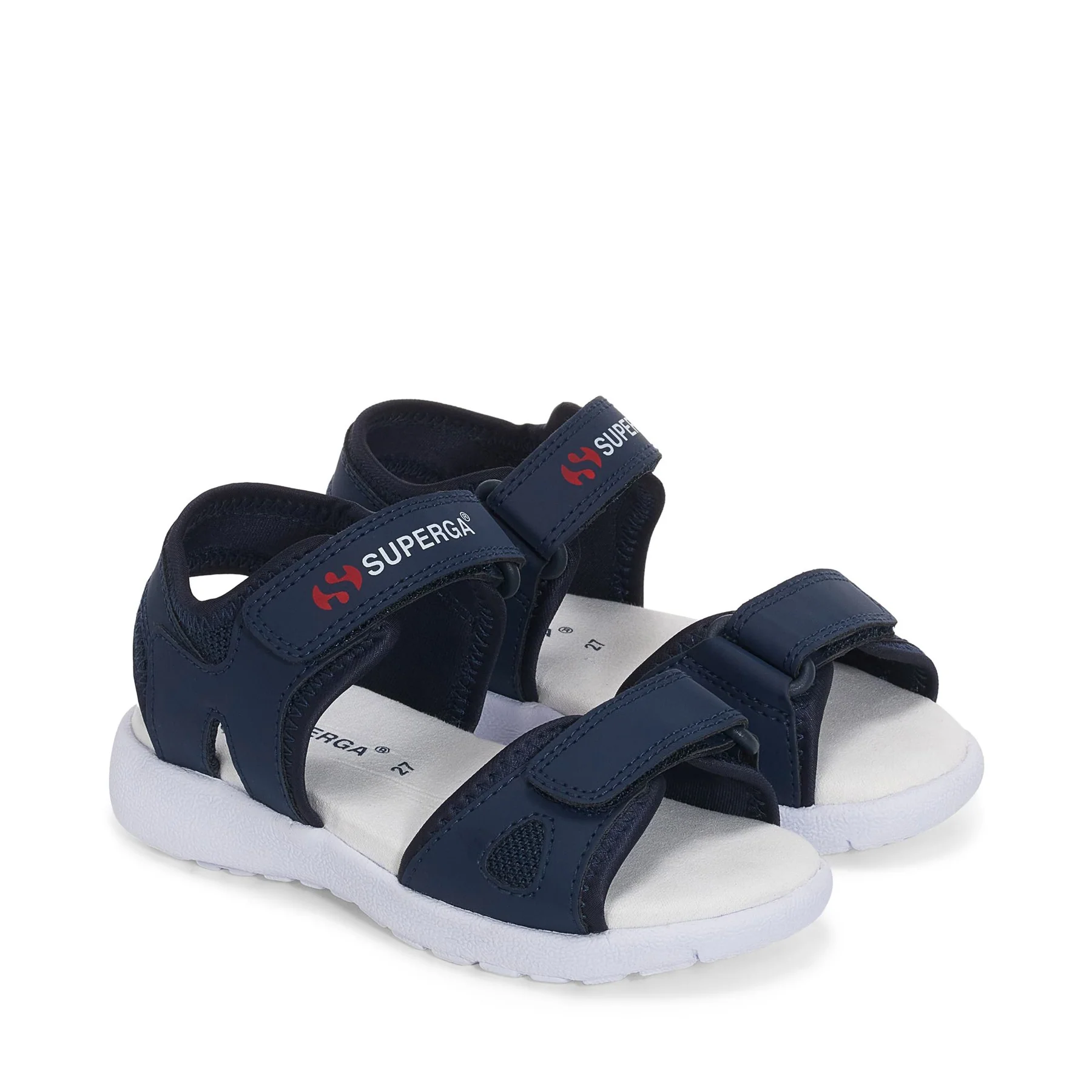 3999 KIDS SYNTHETIC MATERIAL-BLUE NAVY-WHITE