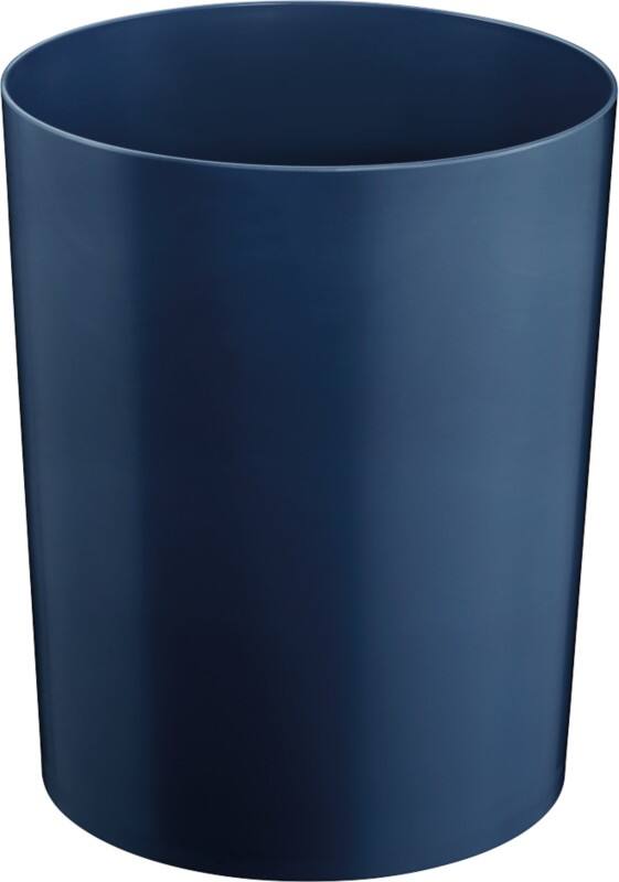helit Sicherheitspapierkorb 13L Blau Flammenhemmender Kunststoff