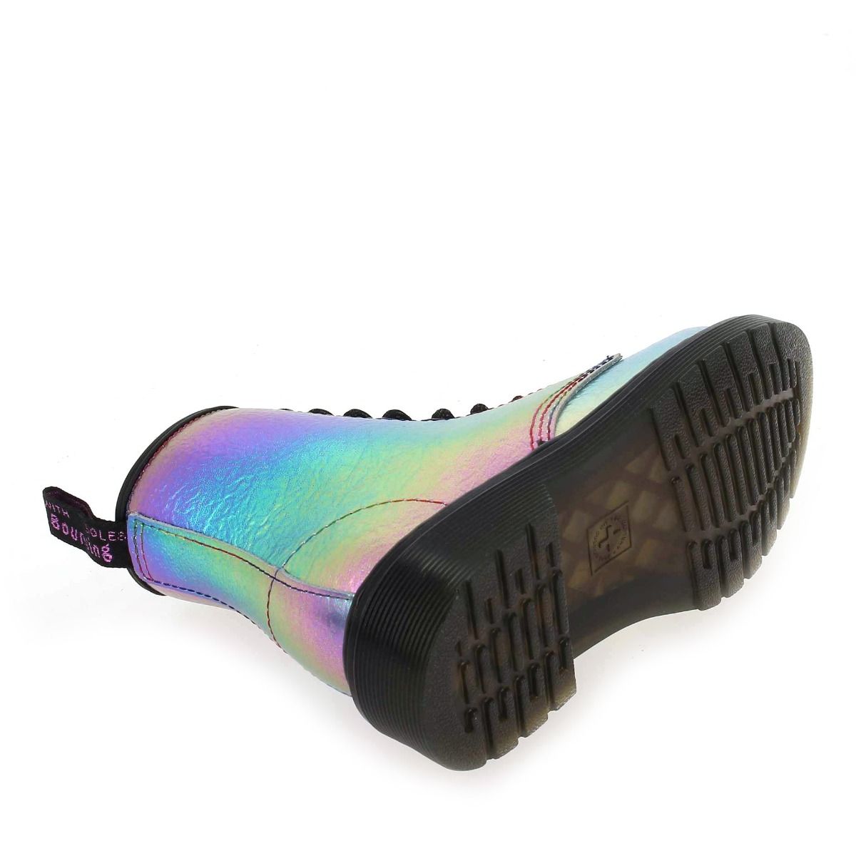 Dr Martens  1460 J MULTI RAINBOW - Multicolore Argent