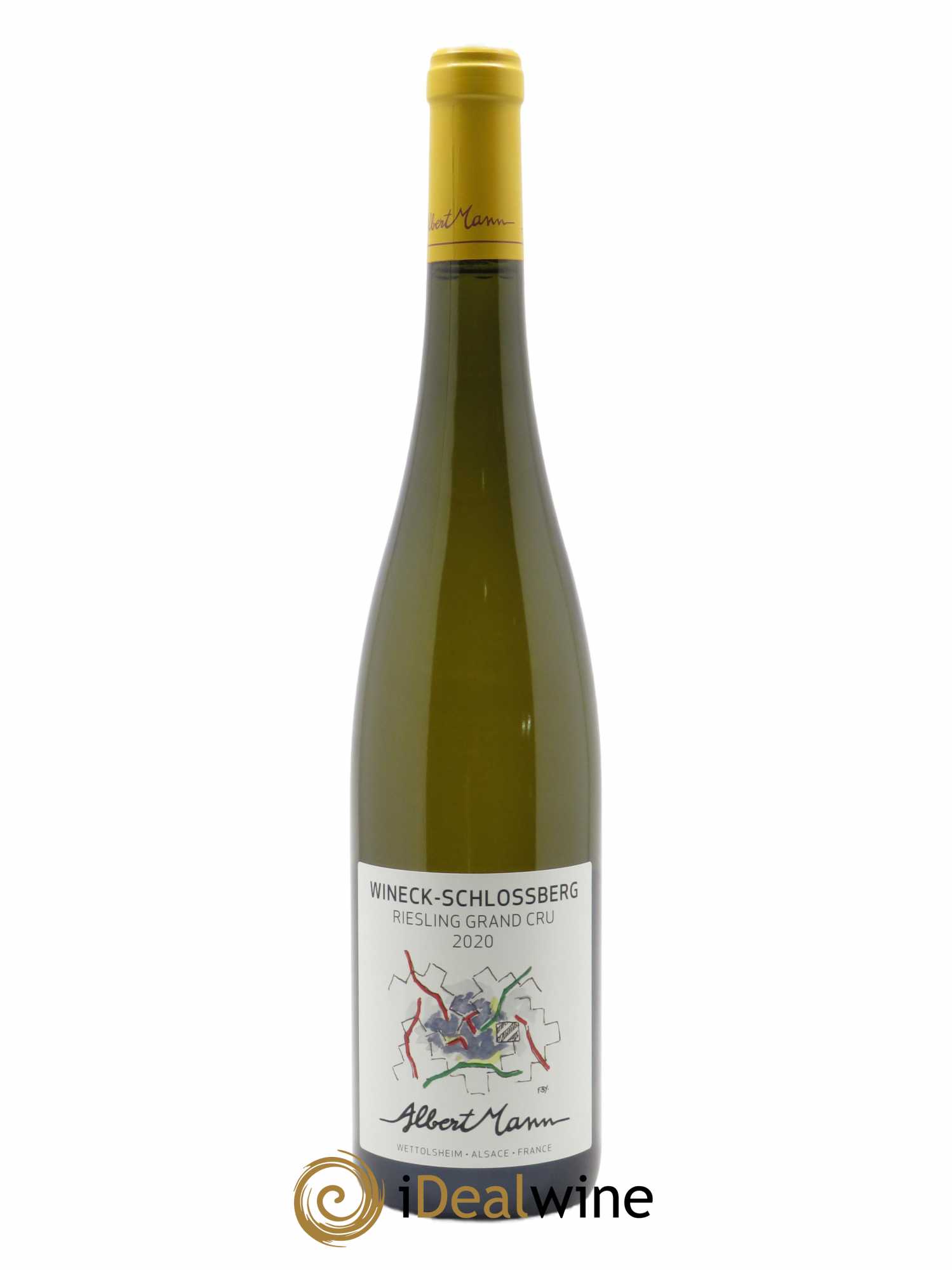 Riesling Grand cru Wineck-Schlossberg Albert Mann  2020 - Lot de 1 Bouteille