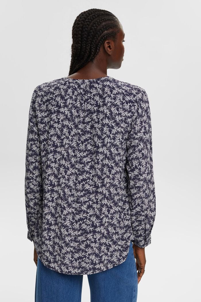 Bluse mit Muster, LENZING™ ECOVERO™