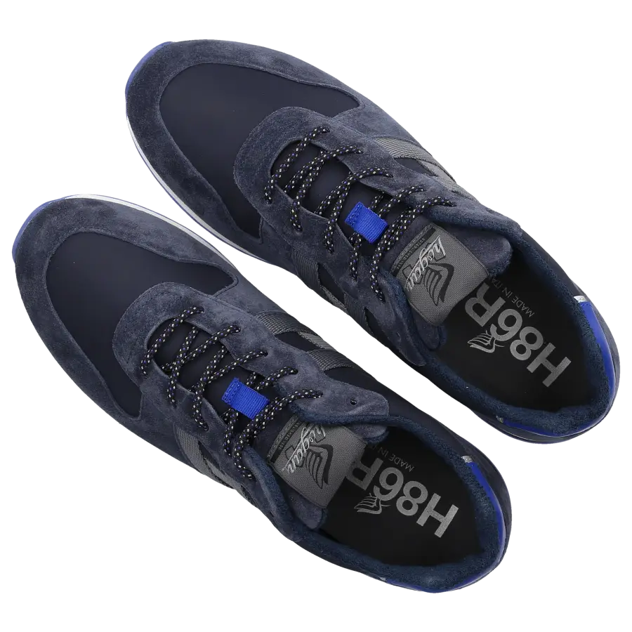 Hogan - Sneaker low H383 Veloursleder - blau