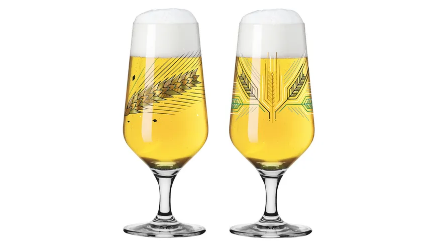 RITZENHOFF Pilsglas Brauchzeit  2er #5 #6 A. Preis F22