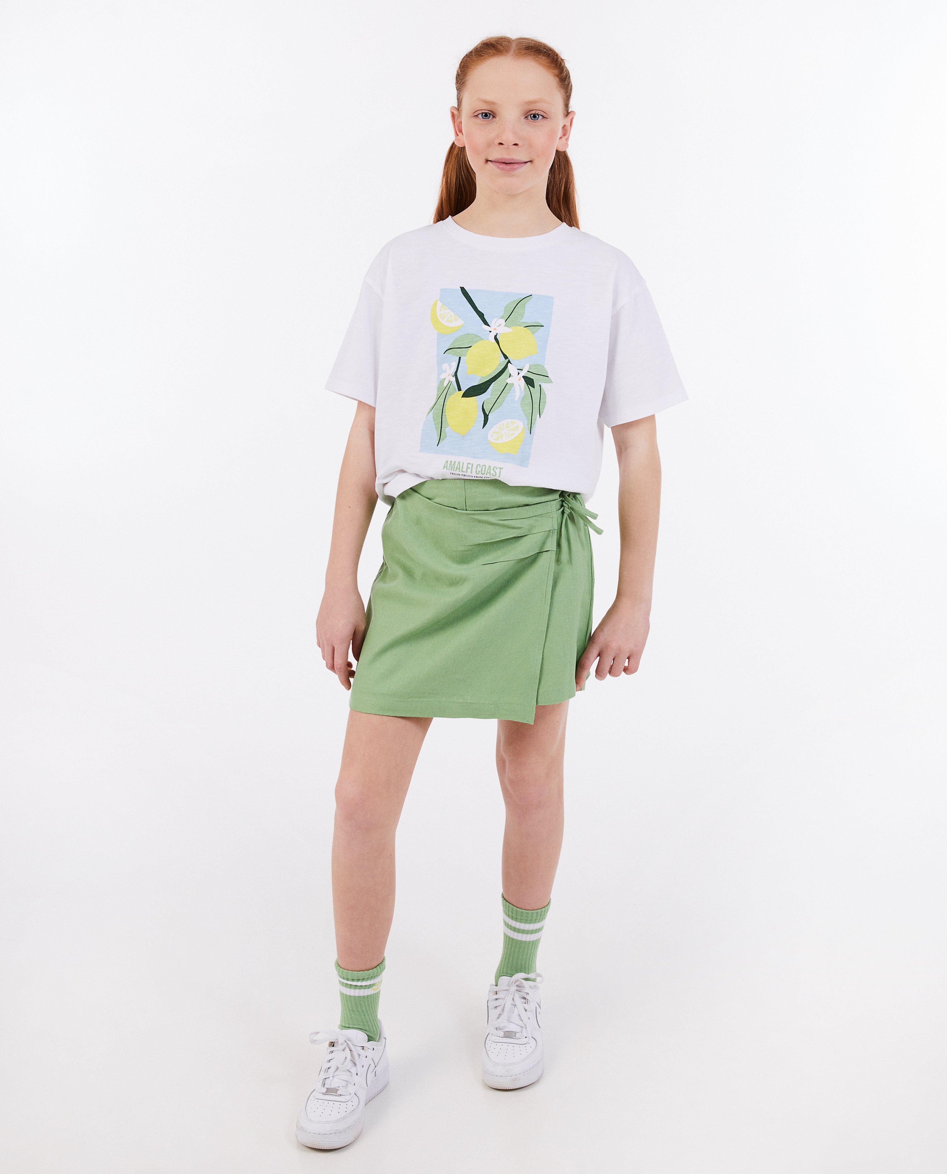 Fish & Chips Green skort kaki