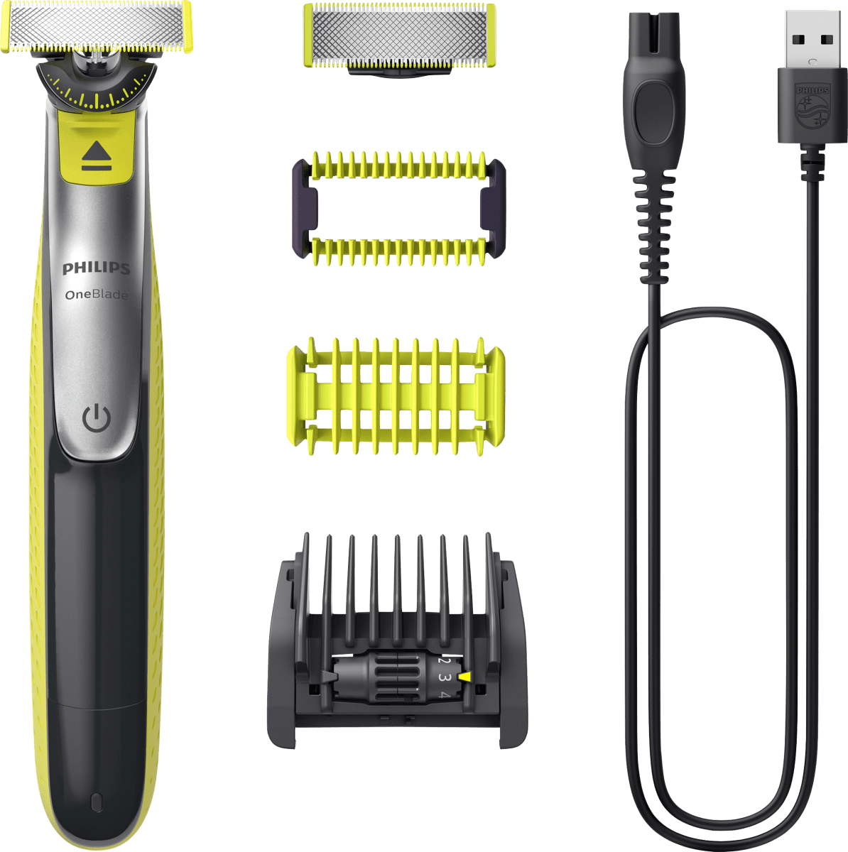Elektrischer Rasierer, OneBlade Face & Body 360 QP2834/20, 1 St