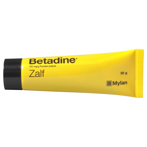 Masť Betadine so 100 mg/ml povidón-jódom - 30 g