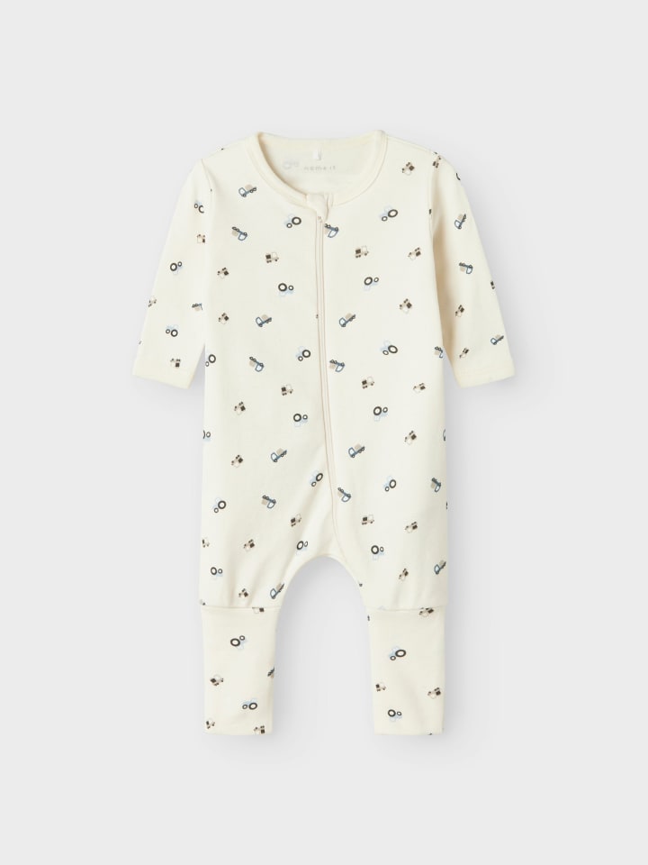 name it 2er Pack Schlafstrampler NBMNIGHTSUIT JET TRACTOR in jet stream günstig kaufen