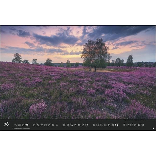 DEUTSCHLANDS NATURPARADIESE KALENDER 2024 - Kalender