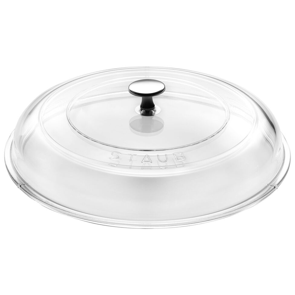 Gewölbter Glasdeckel 28 cm, Glas