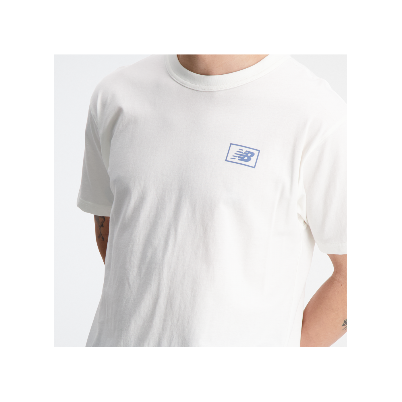 New Balance Essentials Graphic T-Shirt Schwarz
