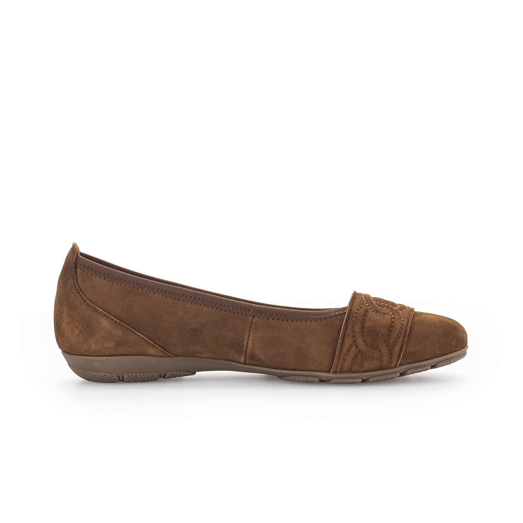 Gabor fashion Sportliche Ballerina braun