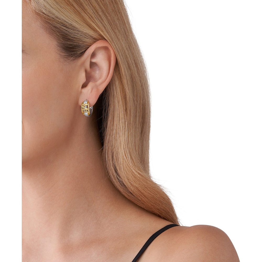 Michael Kors Créoles 925 Argent, 925 Argent Boucles d'oreilles