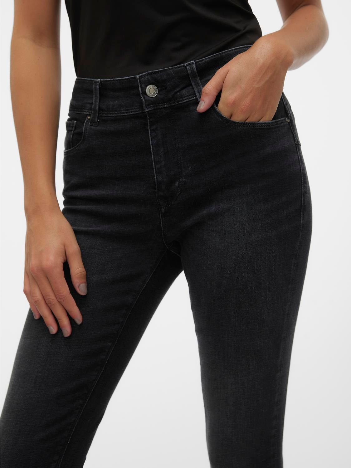 VMEMBRACE Mid Rise Skinny Fit Jeans